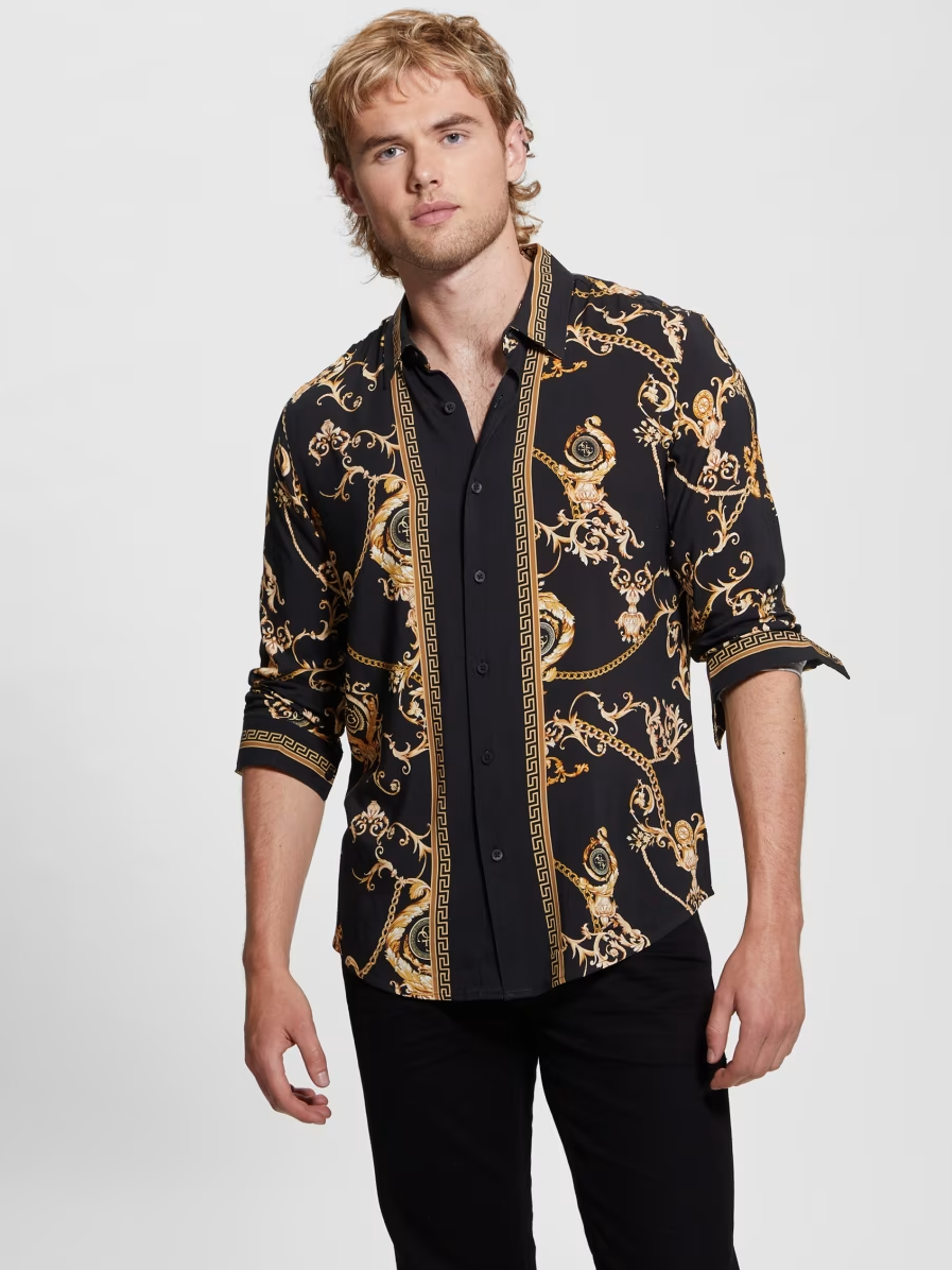 Eco Gold Chain Shirt – Bling Wear